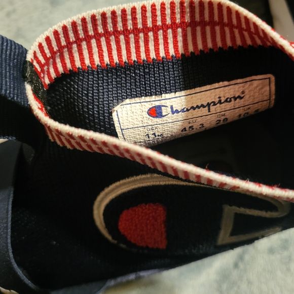 Champion Men's Navy Slip-On Sneakers - Picture 4 of 8